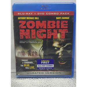 Zombie Night [Blu-ray/DVD Combo Pack] 2013 BRAND NEW FACTORY SEALED